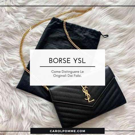 borsa ysl falsa come riconoscerla